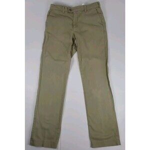 Dickies - Boys 16 /‎ Womens M Ultimate Khaki Flat Front Pants Desert Sand 28x30